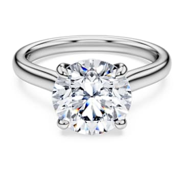 Anillos de compromiso oro blanco swarovski deals